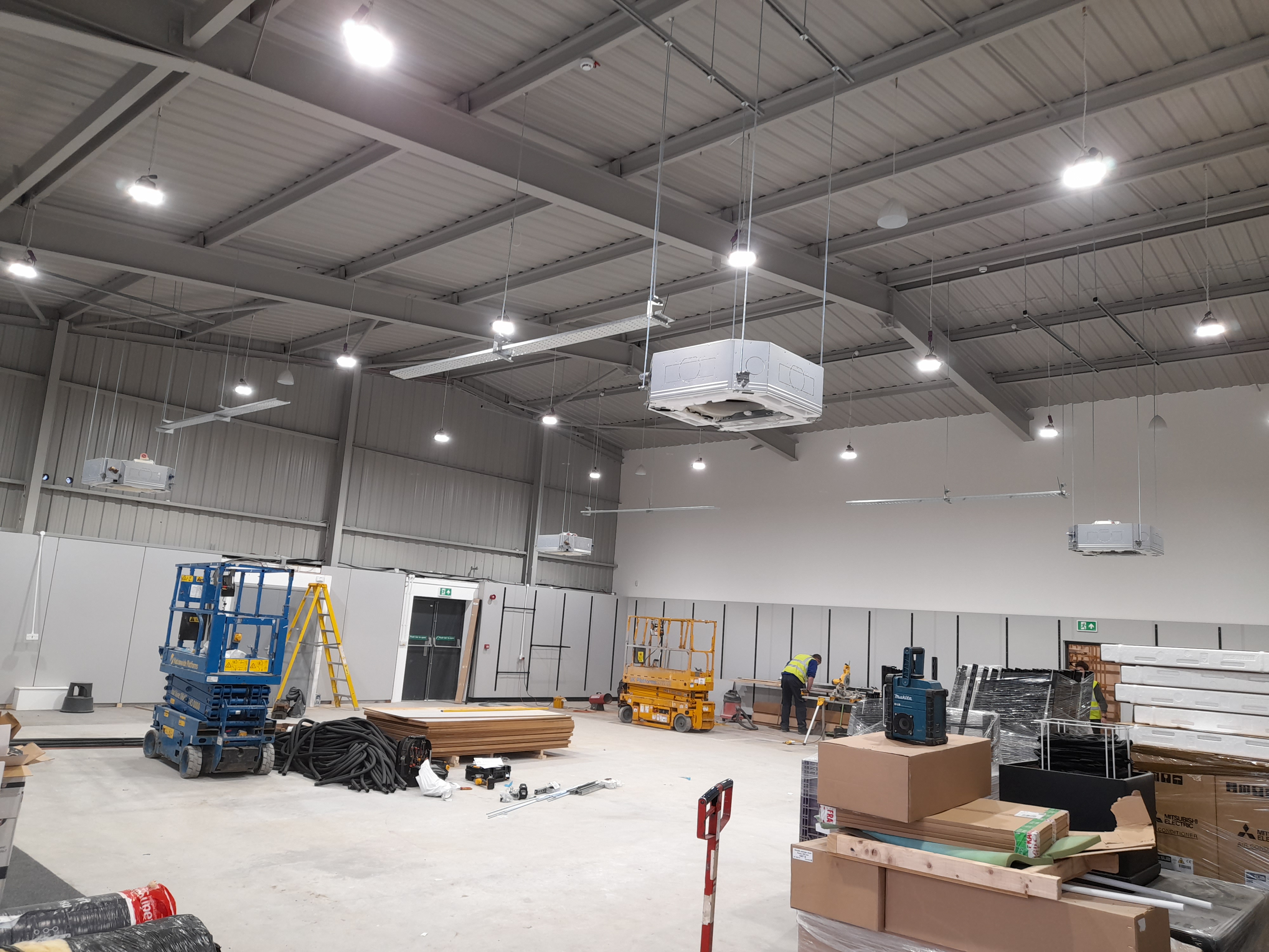 Air Conditioning Installation - Wynsors World of Shoes (New Build)